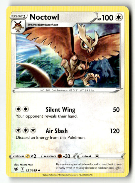 Noctowl - 121/189 - [SWSH10 - SWSH10: Astral Radiance]