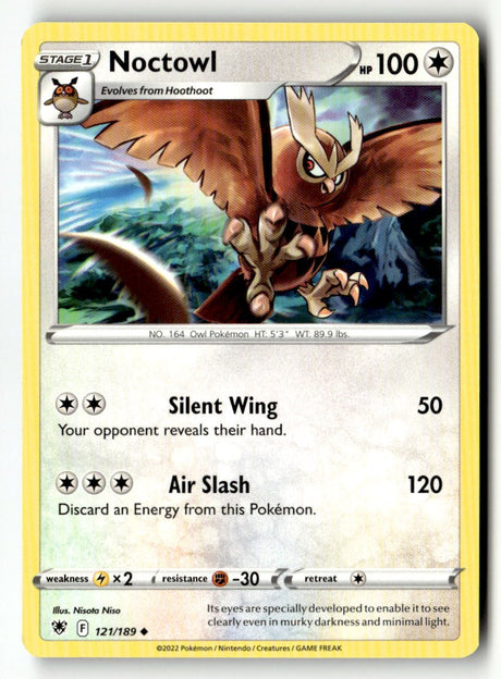 Noctowl - 121/189 - [SWSH10 - SWSH10: Astral Radiance]