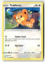 Teddiursa - 122/189 - [SWSH10 - SWSH10: Astral Radiance]