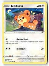 Teddiursa - 122/189 - [SWSH10 - SWSH10: Astral Radiance]