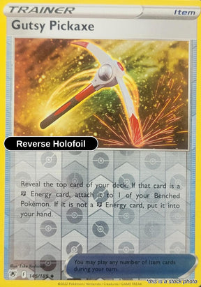 Gutsy Pickaxe - 145/189 - [SWSH10 - SWSH10: Astral Radiance] - Reverse Holofoil