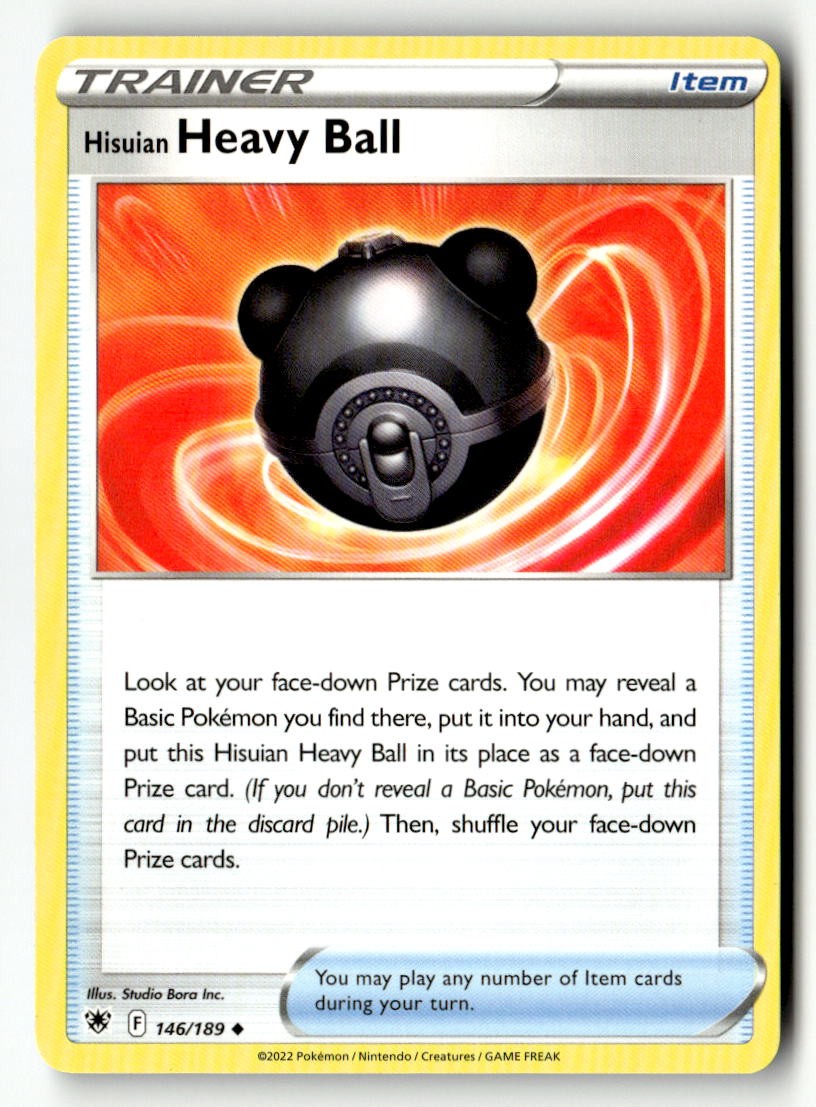 Hisuian Heavy Ball - 146/189 - [SWSH10 - SWSH10: Astral Radiance]