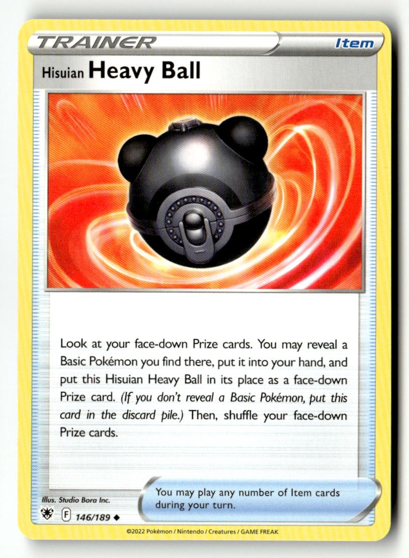 Hisuian Heavy Ball - 146/189 - [SWSH10 - SWSH10: Astral Radiance]