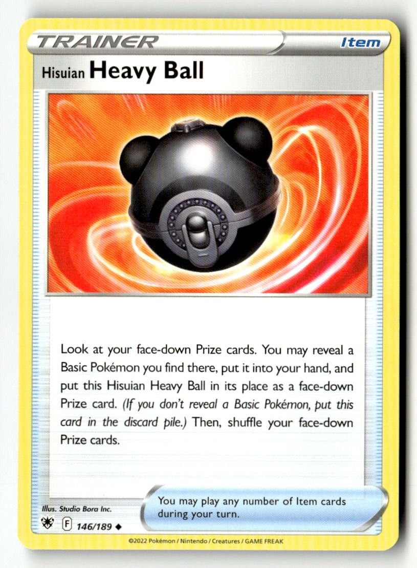 Hisuian Heavy Ball - 146/189 - [SWSH10 - SWSH10: Astral Radiance]