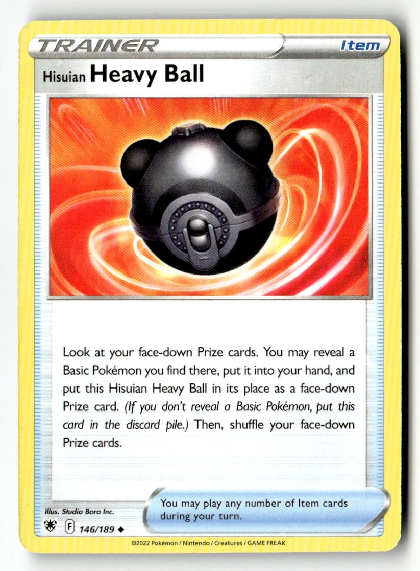 Hisuian Heavy Ball - 146/189 - [SWSH10 - SWSH10: Astral Radiance]