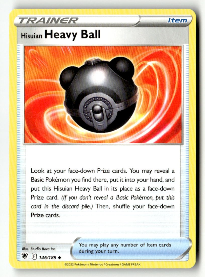 Hisuian Heavy Ball - 146/189 - [SWSH10 - SWSH10: Astral Radiance]