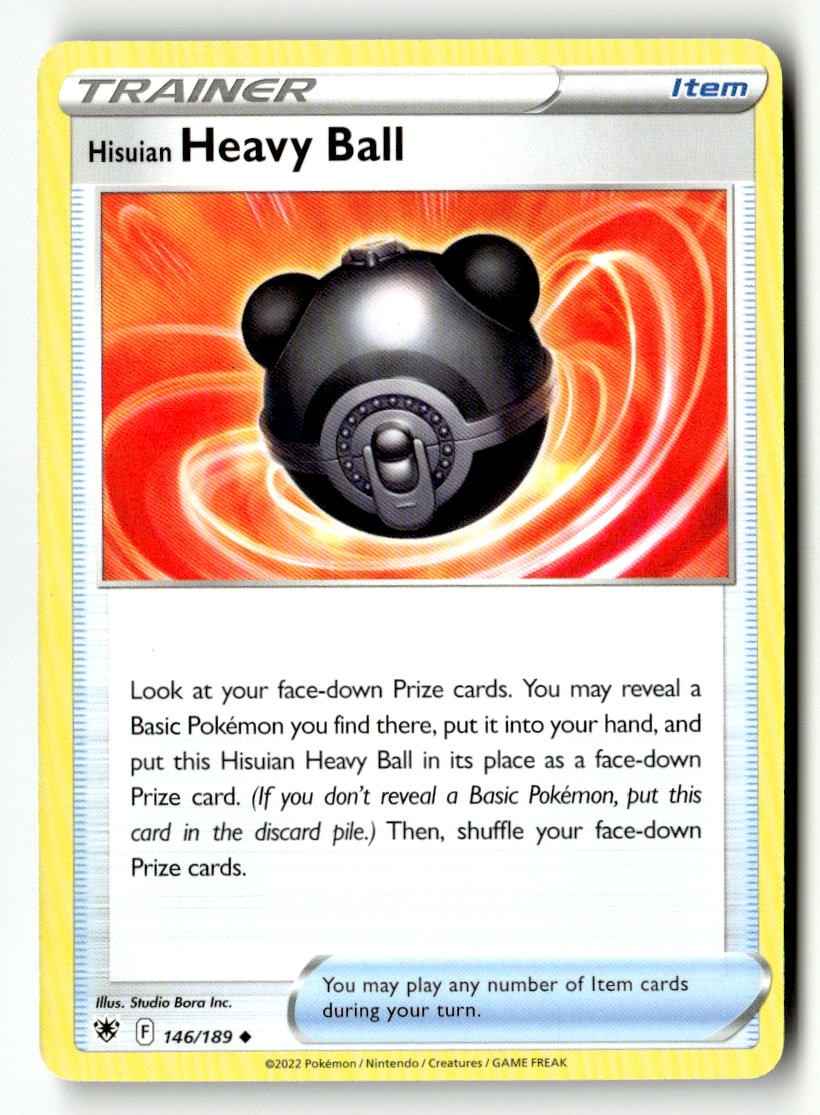Hisuian Heavy Ball - 146/189 - [SWSH10 - SWSH10: Astral Radiance]