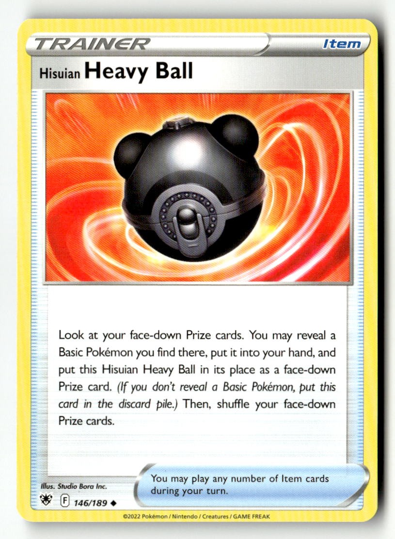 Hisuian Heavy Ball - 146/189 - [SWSH10 - SWSH10: Astral Radiance]