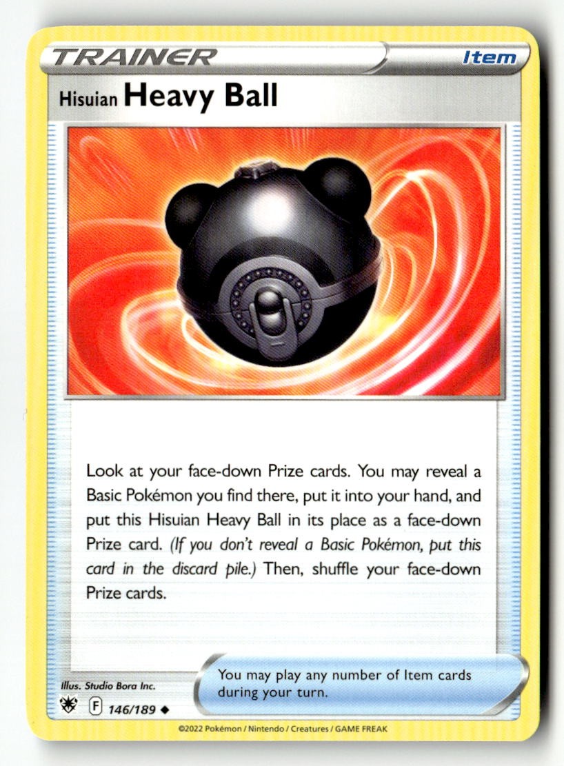 Hisuian Heavy Ball - 146/189 - [SWSH10 - SWSH10: Astral Radiance]