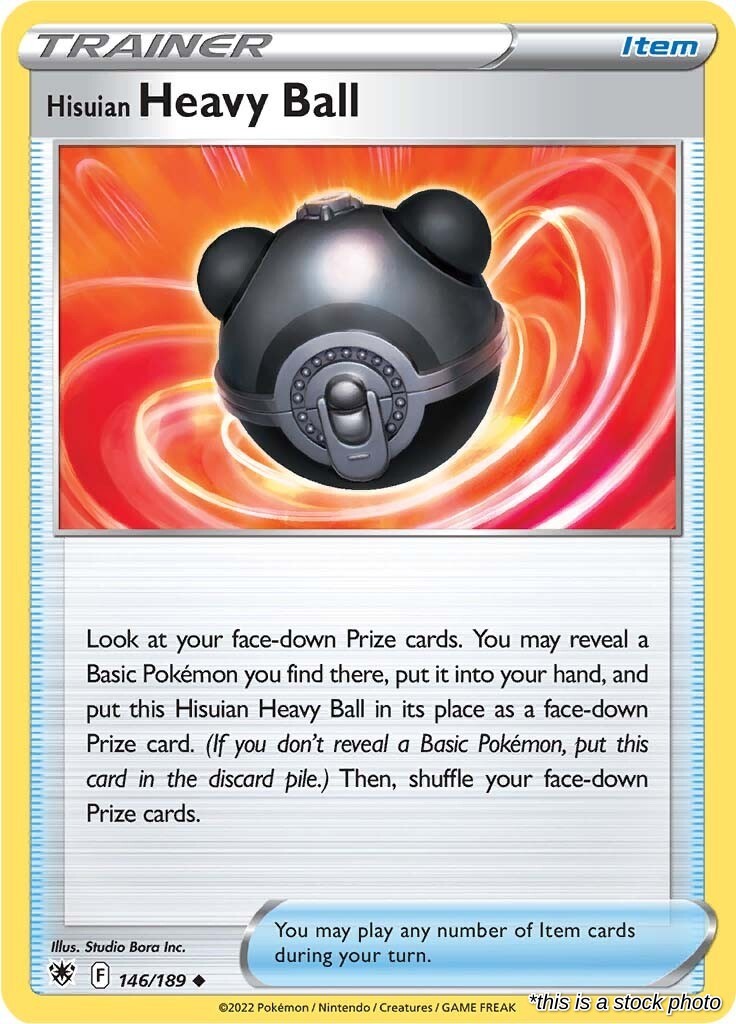 Hisuian Heavy Ball - 146/189 - [SWSH10 - SWSH10: Astral Radiance]