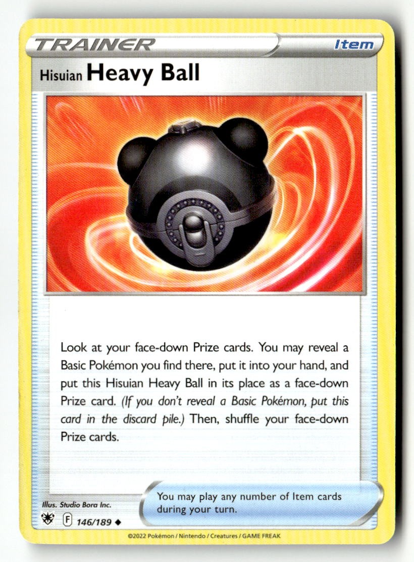 Hisuian Heavy Ball - 146/189 - [SWSH10 - SWSH10: Astral Radiance]