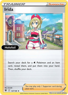 Irida - 147/189 - [SWSH10 - SWSH10: Astral Radiance] - Holofoil