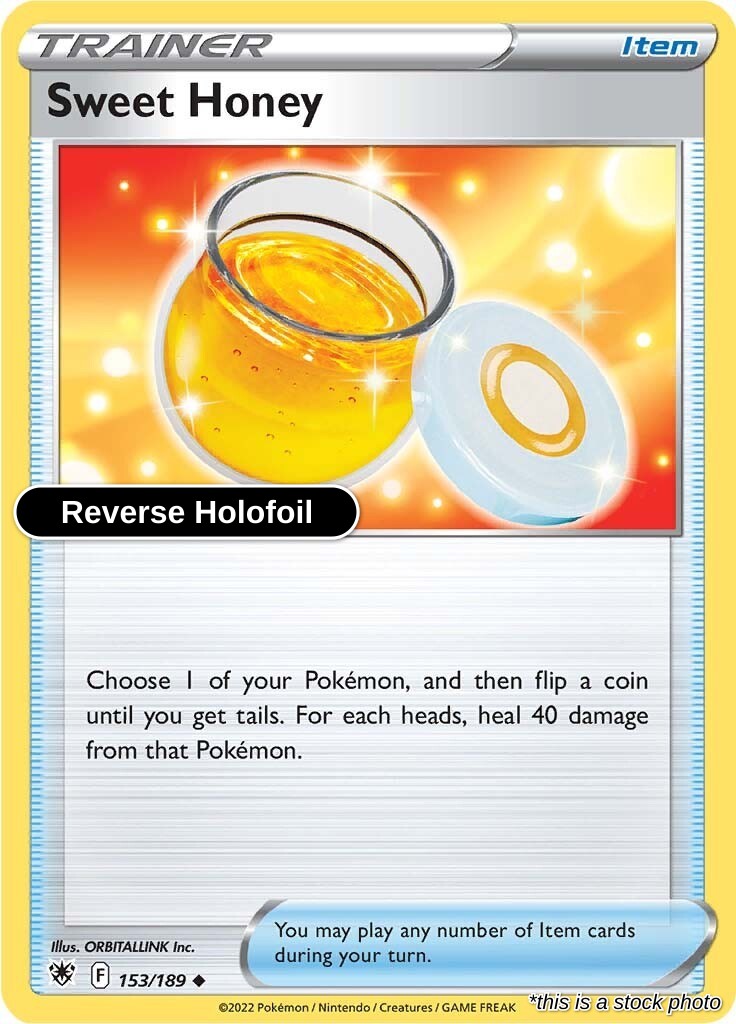 Sweet Honey - 153/189 - [SWSH10 - SWSH10: Astral Radiance] - Reverse Holofoil