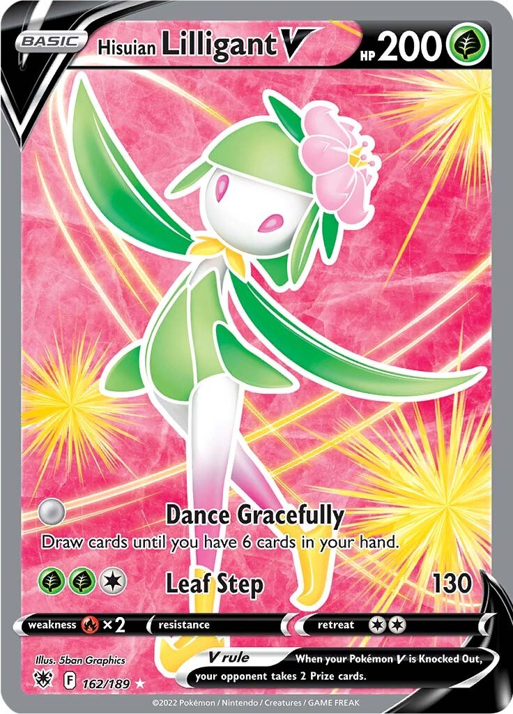 Hisuian Lilligant V (Full Art) [SWSH10 - 162/189]