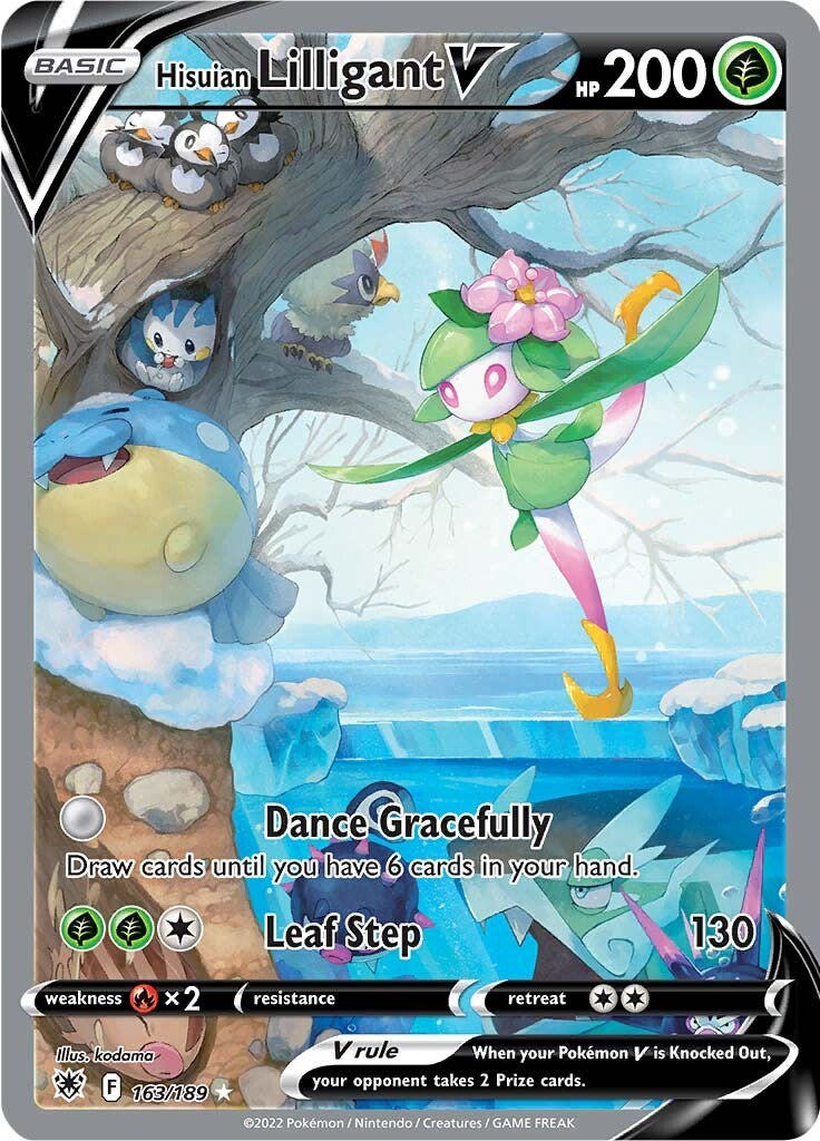 Hisuian Lilligant V (Alternate Full Art) [SWSH10 - 163/189]