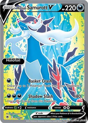 Hisuian Samurott V (Full Art)