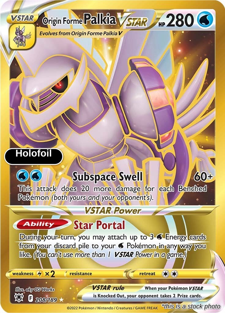 Origin Forme Palkia VSTAR (Secret) (208)