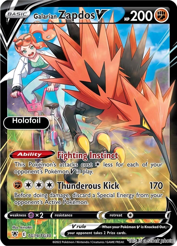 Galarian Zapdos V