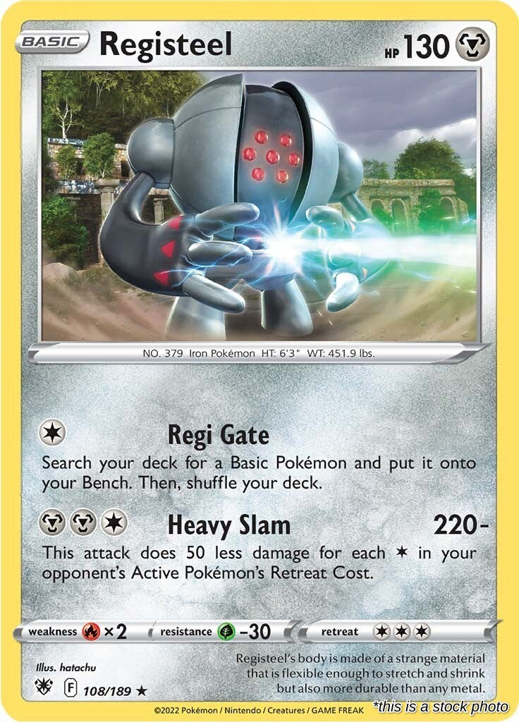 Registeel - 108/189 - [SWSH10 - SWSH10: Astral Radiance]