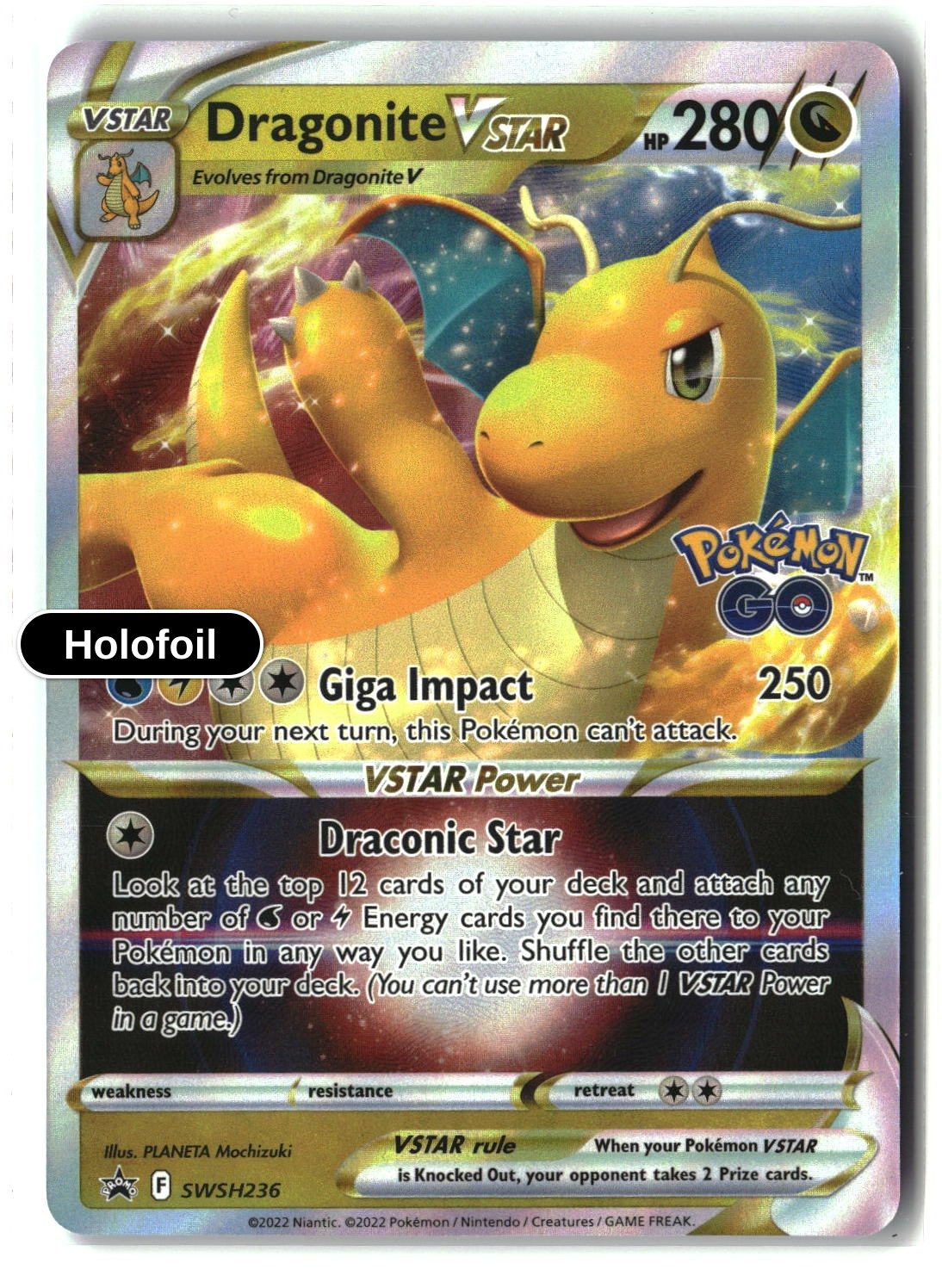 Dragonite VSTAR - SWSH236