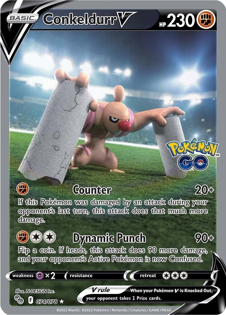 Image for Conkeldurr V (Alternate Full Art) (PGO) (74)