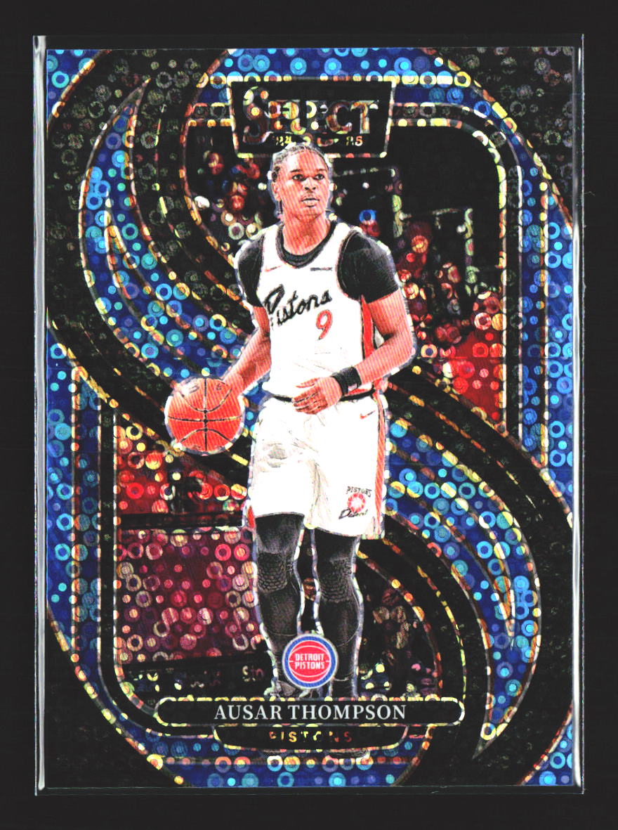 Ausar Thompson 2024-25 Panini Select Light Blue Disco Prizm #153 #/99