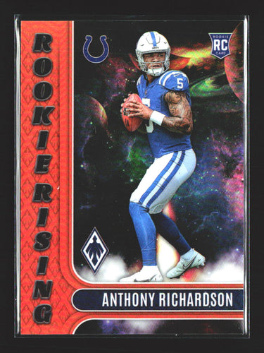 Anthony Richardson 2023 Panini Phoenix Rookie Rising Orange #RIS-4 #/99