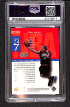Load image into Gallery viewer, Allen Iverson 1999-00 Upper Deck HoloGrFX NBA 24-7 #N2 PSA 9
