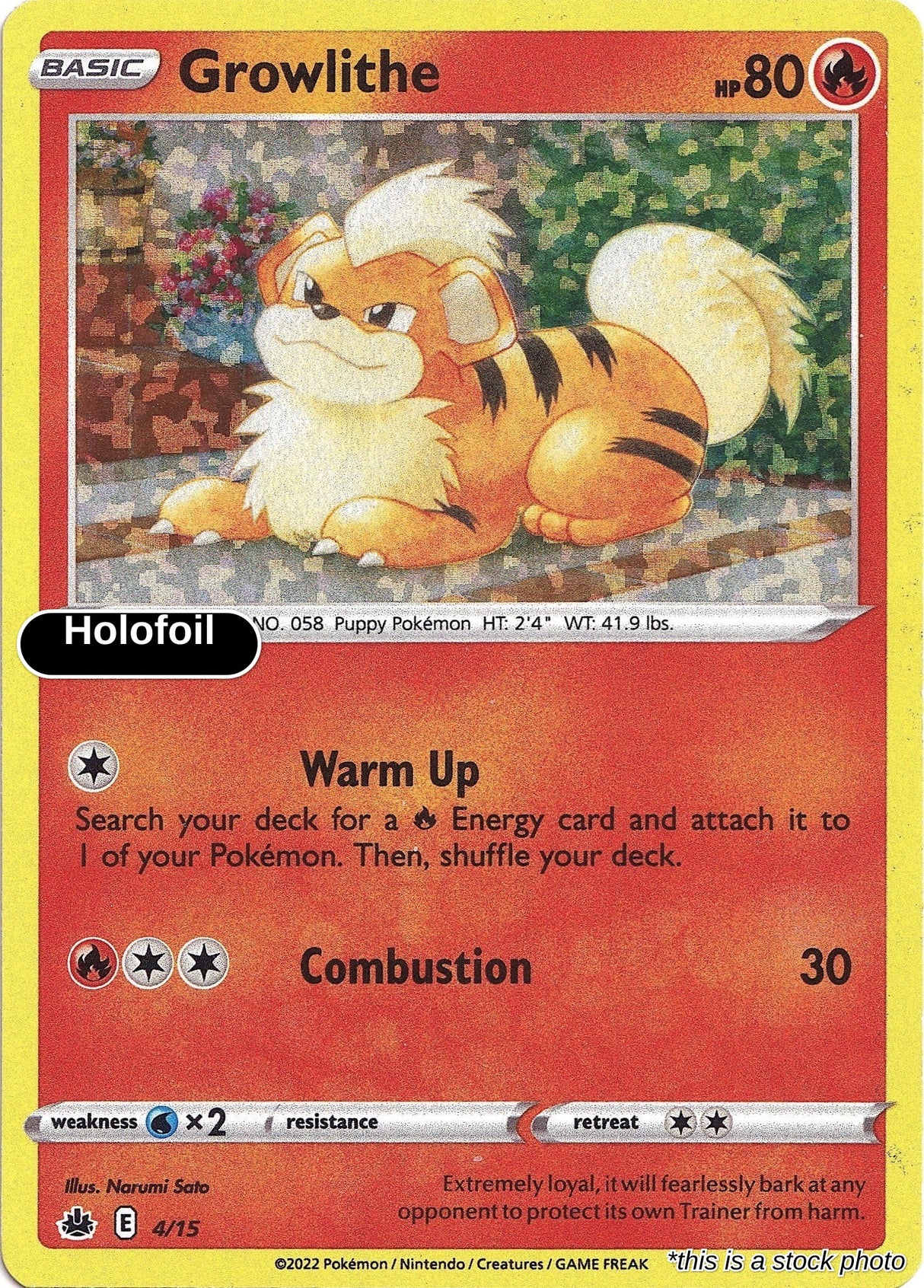 Growlithe - 4/15