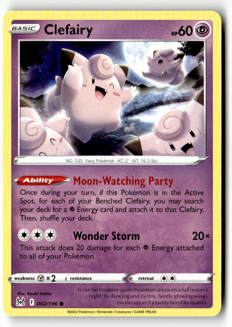 Clefairy - 062/196 - [SWSH11 - SWSH11: Lost Origin]