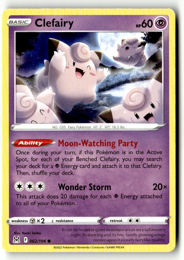 Clefairy - 062/196 - [SWSH11 - SWSH11: Lost Origin]
