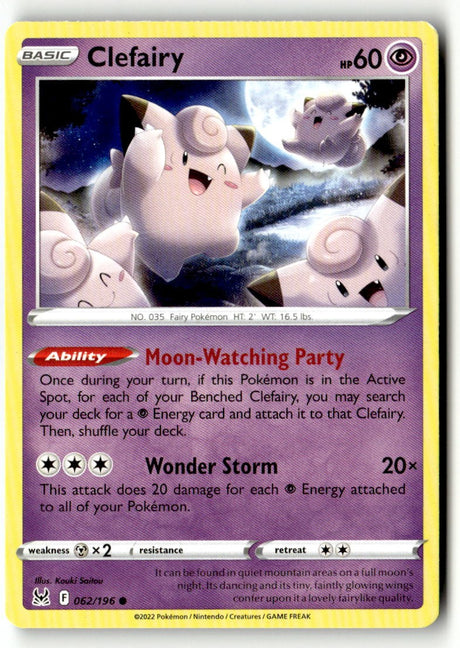 Clefairy - 062/196 - [SWSH11 - SWSH11: Lost Origin]