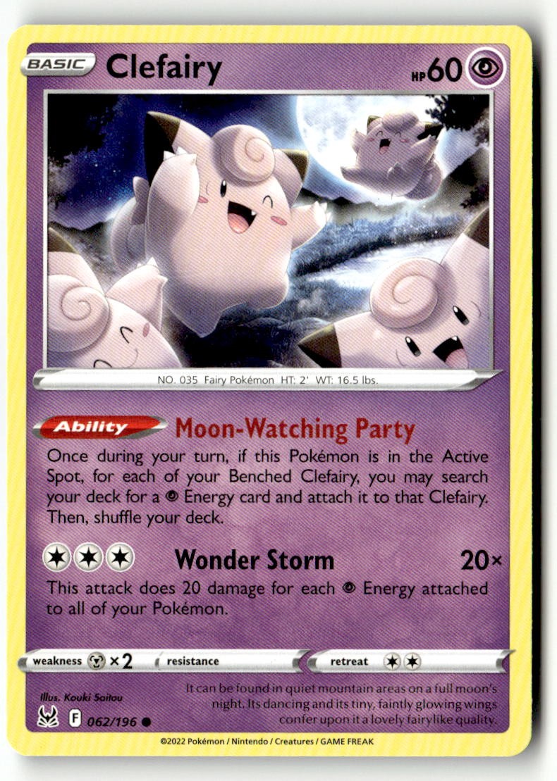 Clefairy - 062/196 - [SWSH11 - SWSH11: Lost Origin]