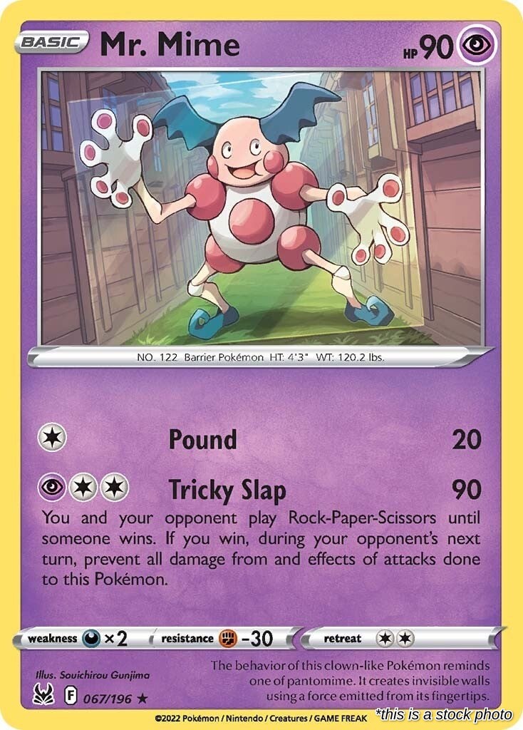 Mr. Mime - 067/196 - [SWSH11 - SWSH11: Lost Origin]