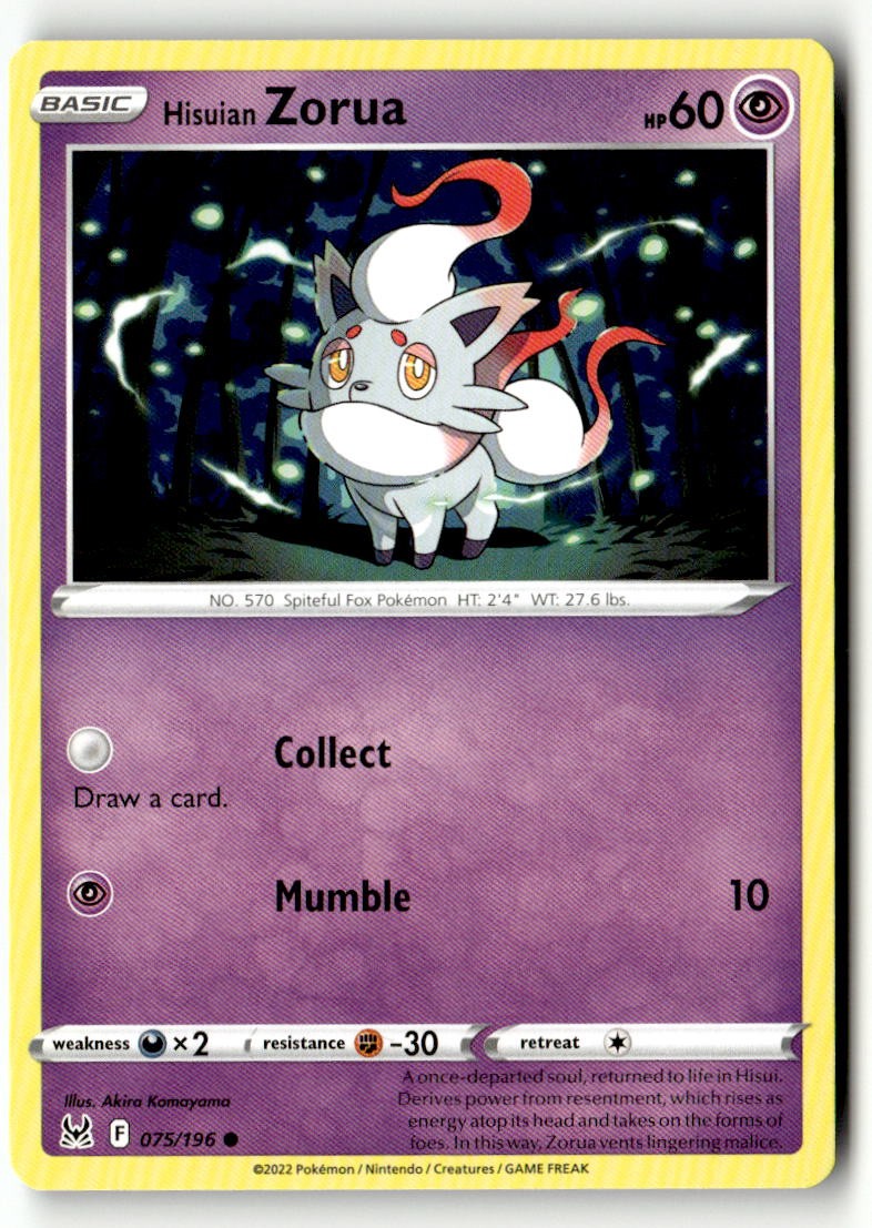 Hisuian Zorua