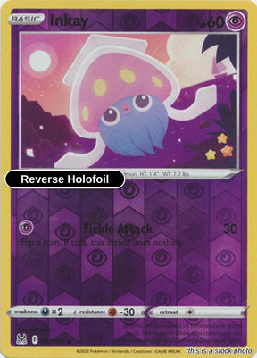 Inkay (077) - 077/196 - [SWSH11 - SWSH11: Lost Origin] - Reverse Holofoil