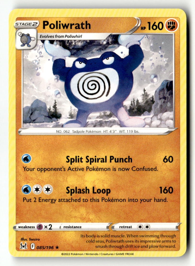 Poliwrath - 085/196 - [SWSH11 - SWSH11: Lost Origin]