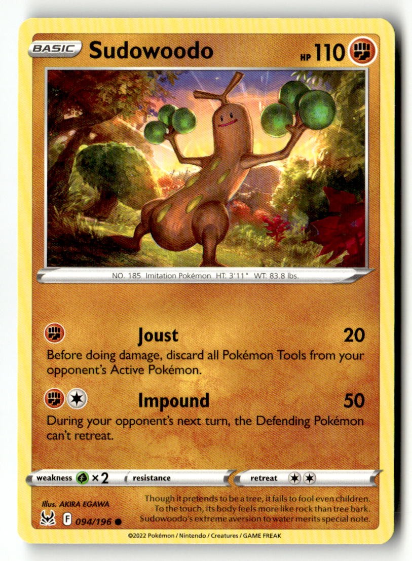 Sudowoodo - 094/196 - [SWSH11 - SWSH11: Lost Origin]
