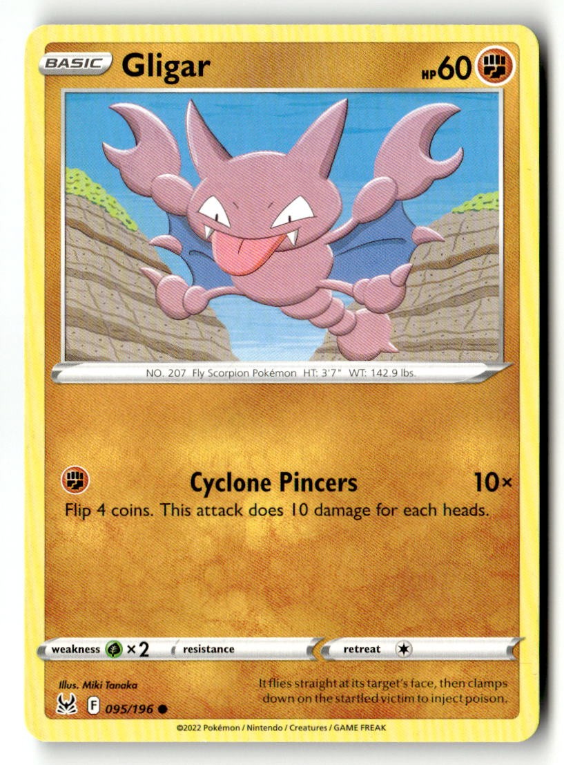 Gligar - 095/196 - [SWSH11 - SWSH11: Lost Origin]