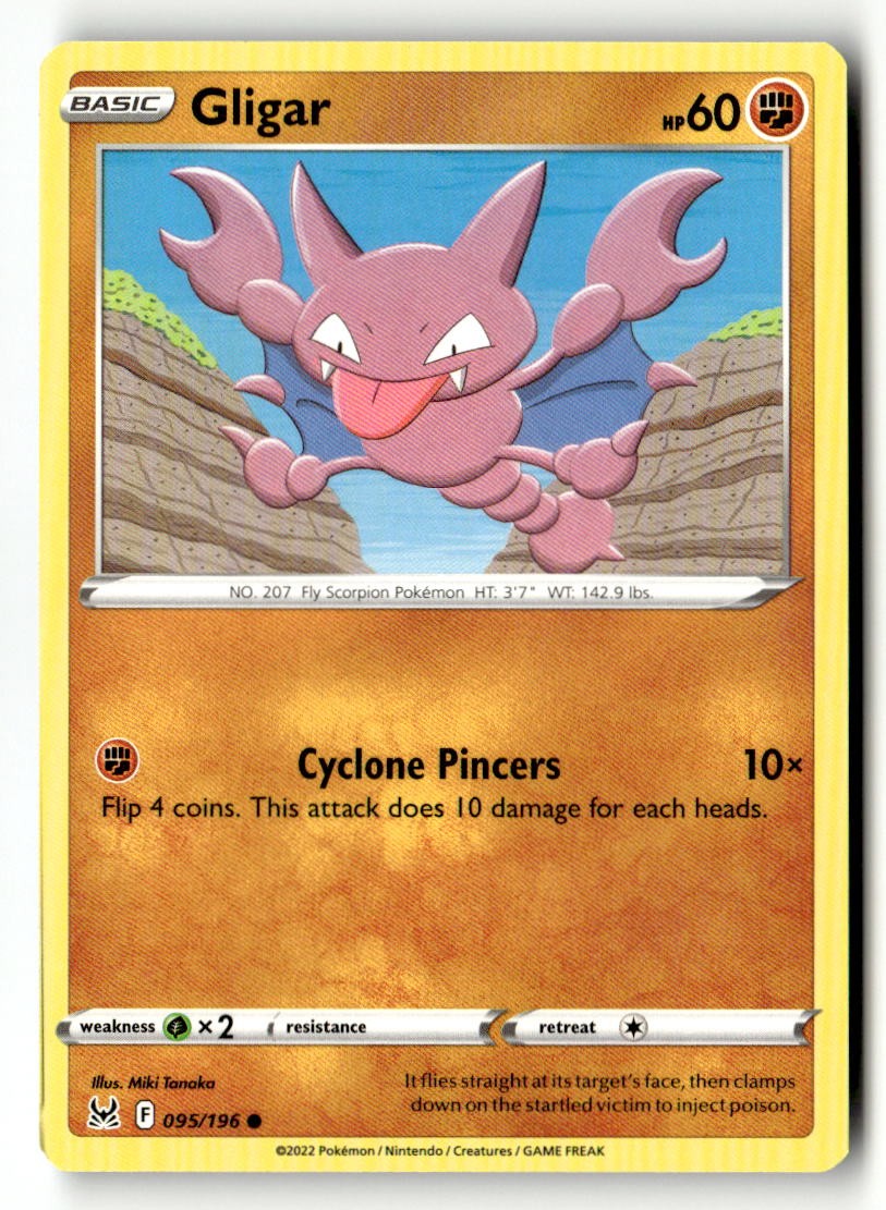 Gligar - 095/196 - [SWSH11 - SWSH11: Lost Origin]