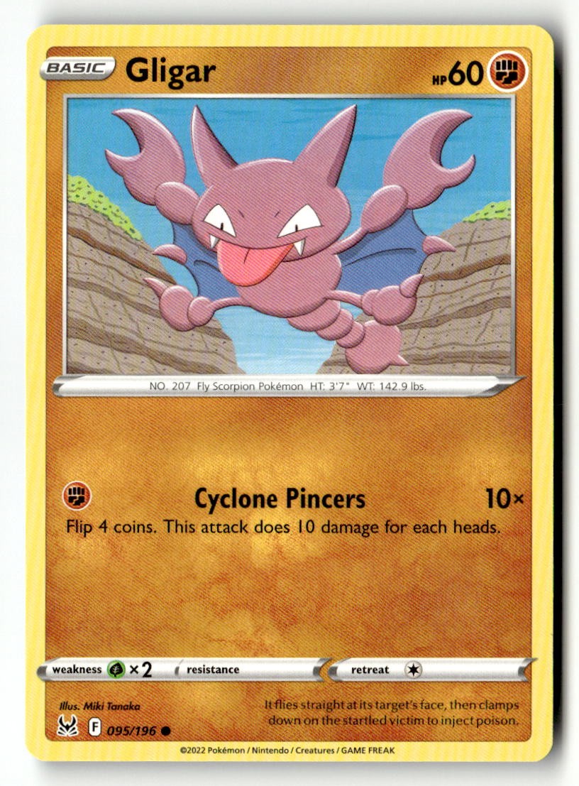 Gligar - 095/196 - [SWSH11 - SWSH11: Lost Origin]