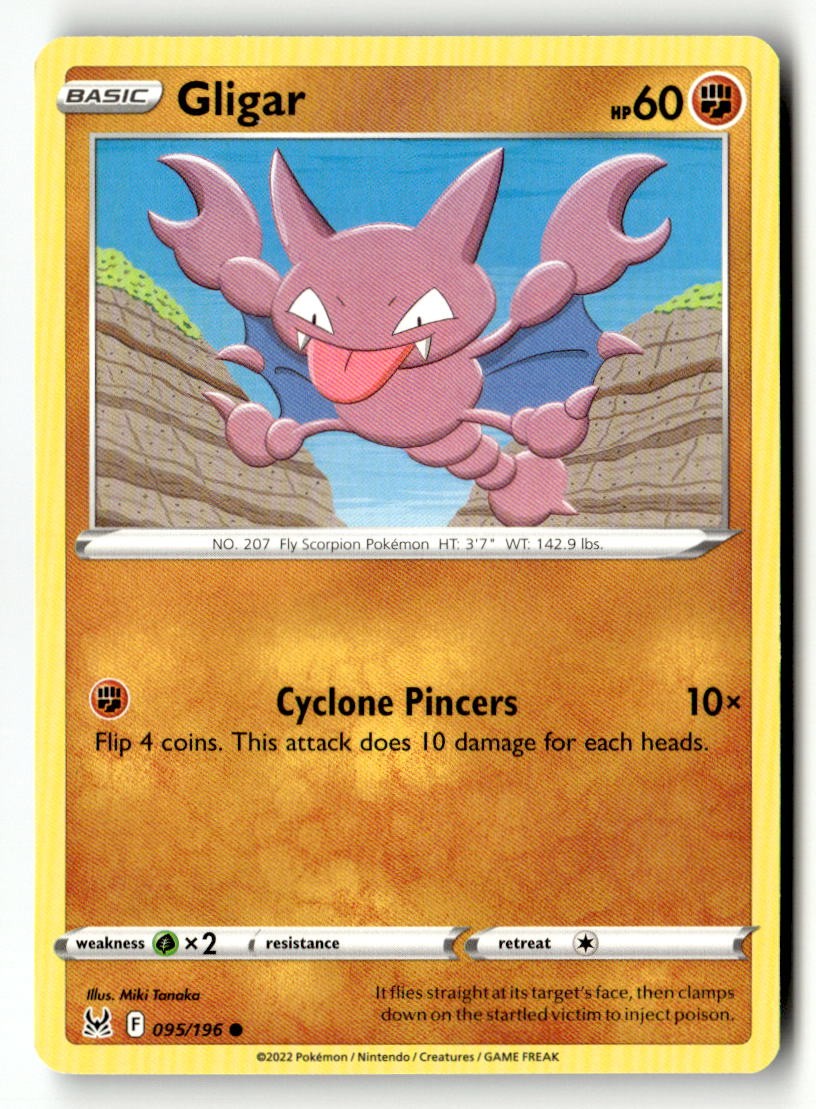 Gligar - 095/196 - [SWSH11 - SWSH11: Lost Origin]
