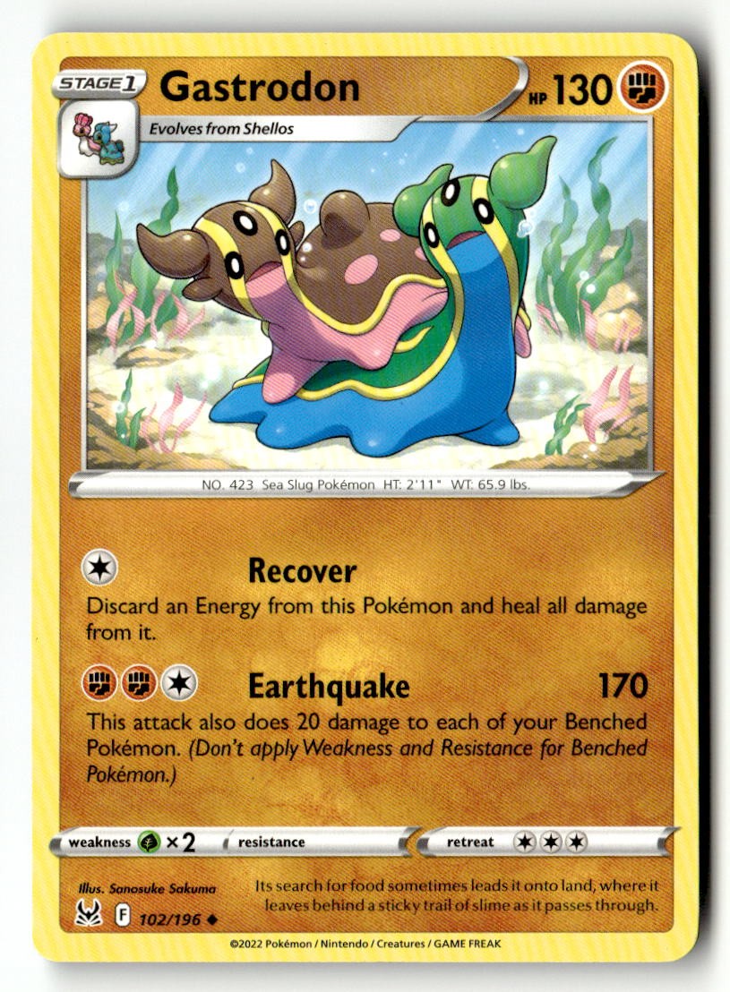 Gastrodon - 102/196 - [SWSH11 - SWSH11: Lost Origin]