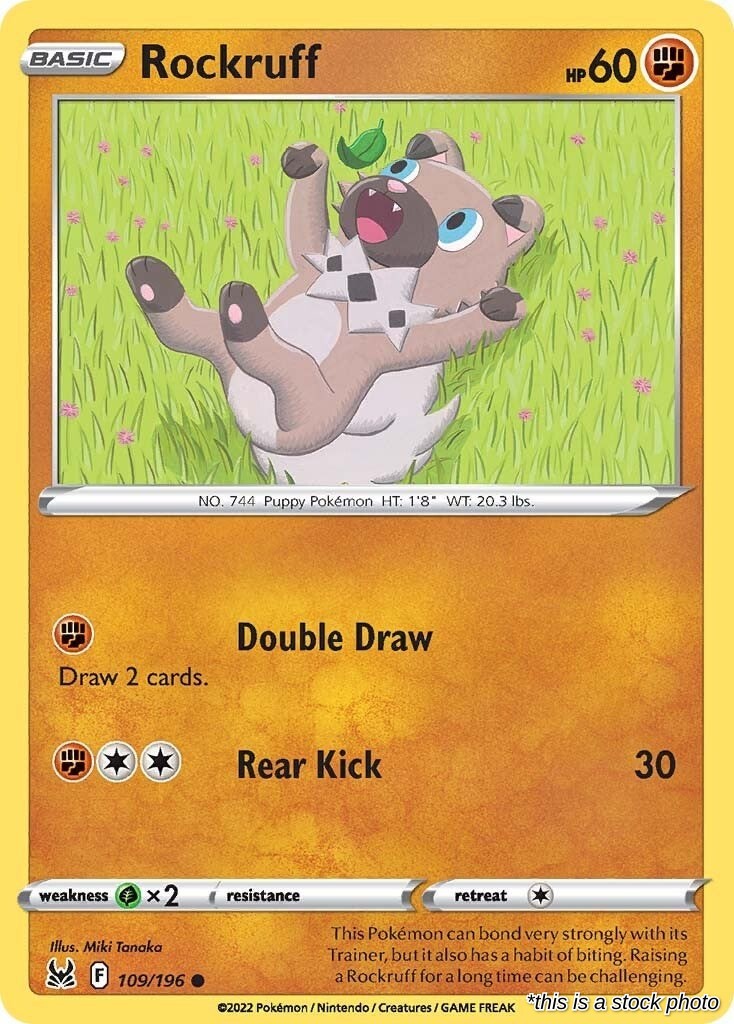 Rockruff - 109/196 - [SWSH11 - SWSH11: Lost Origin]