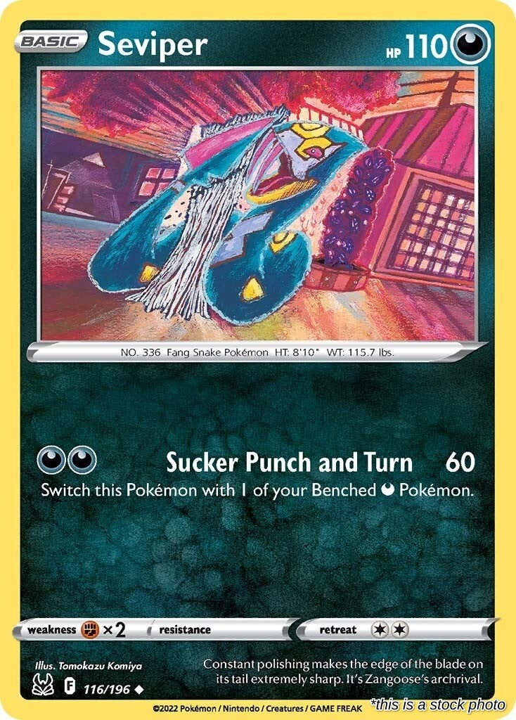 Seviper - 116/196 - [SWSH11 - SWSH11: Lost Origin]