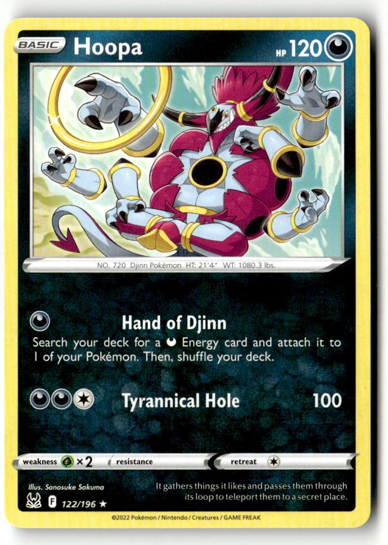 Hoopa - 122/196 - [SWSH11 - SWSH11: Lost Origin]