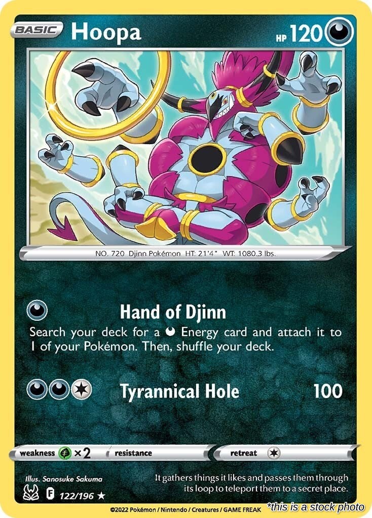 Hoopa - 122/196 - [SWSH11 - SWSH11: Lost Origin]