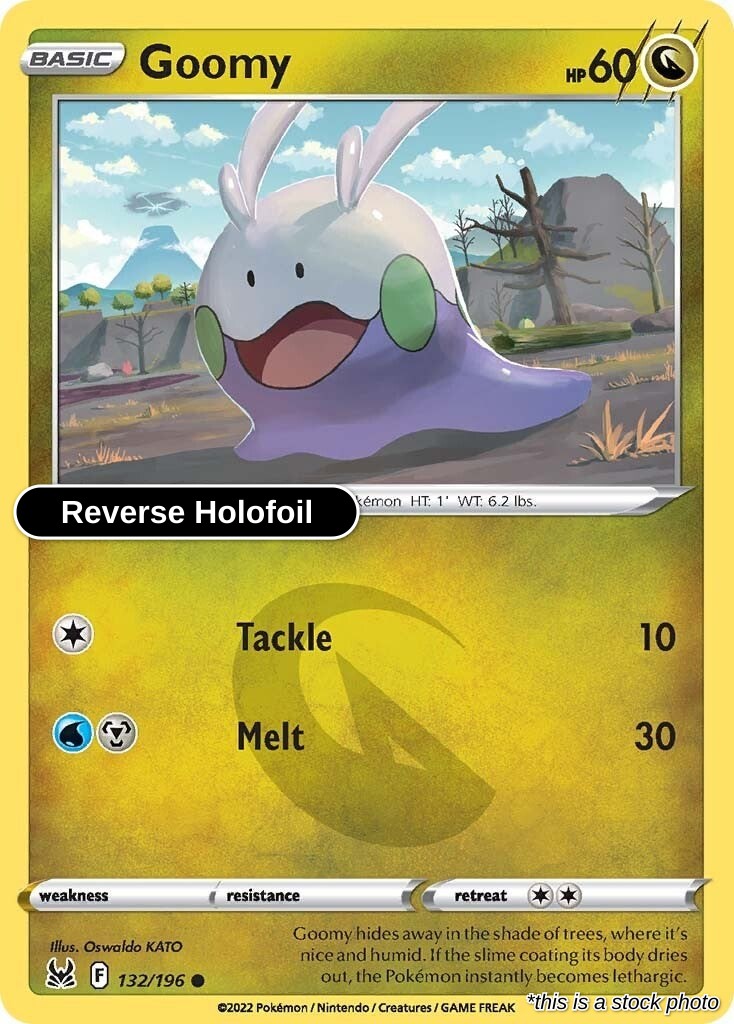 Goomy - 132/196 - [SWSH11 - SWSH11: Lost Origin] - Reverse Holofoil