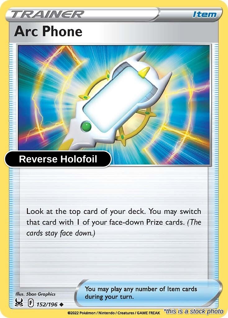 Arc Phone - 152/196 - [SWSH11 - SWSH11: Lost Origin] - Reverse Holofoil