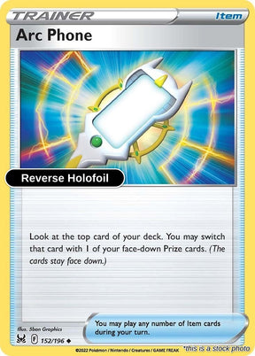 Arc Phone - 152/196 - [SWSH11 - SWSH11: Lost Origin] - Reverse Holofoil